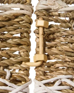 Copri base per albero di Natale HIVER Alghe marine Naturale 60 cm