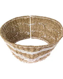 Copri base per albero di Natale HIVER Alghe marine Naturale 60 cm