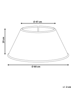 Copri base per albero di Natale HIVER Alghe marine Naturale 60 cm