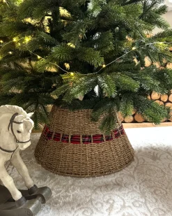 Copri base per albero di Natale MARCHE Alghe marine Naturale 50 cm