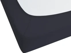 Coprimaterasso elasticizzato JANBU Cotone 200 x 200 cm Nero