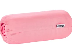 Coprimaterasso elasticizzato JANBU Cotone 200 x 200 cm Corallo