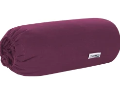 Coprimaterasso elasticizzato JANBU Cotone 200 x 200 cm Bordeaux