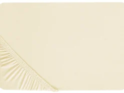 Coprimaterasso elasticizzato JANBU Cotone 200 x 200 cm Giallo