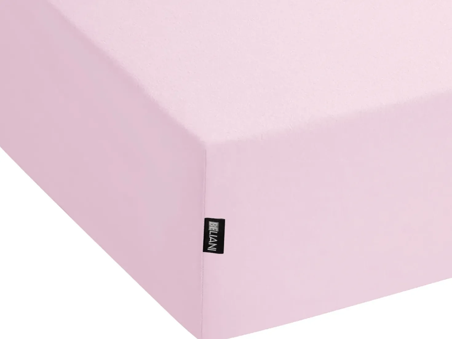 Coprimaterasso elasticizzato JANBU Cotone 200 x 200 cm Rosa pastello