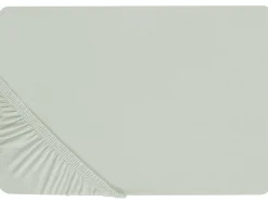 Coprimaterasso elasticizzato JANBU Cotone 200 x 200 cm Verde chiaro