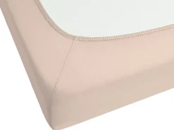 Coprimaterasso elasticizzato HOFUF Cotone 90 x 200 cm Beige