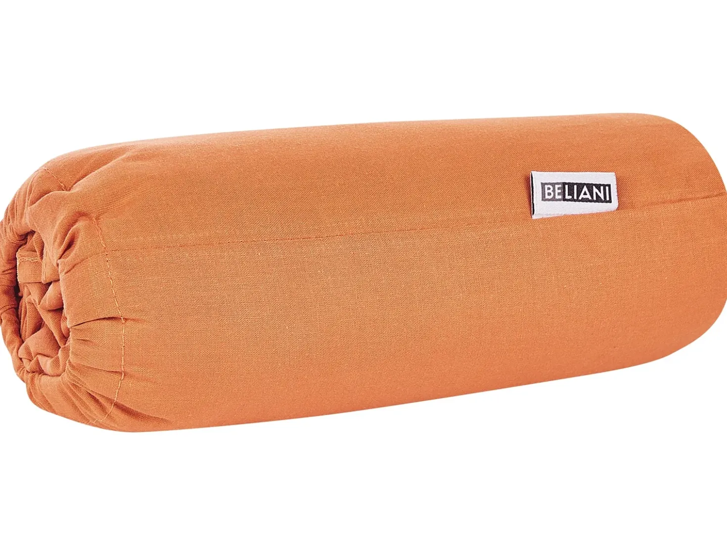 Coprimaterasso elasticizzato JANBU Cotone 200 x 200 cm Arancione