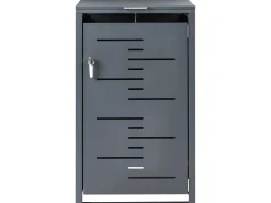 Copri-pattumiera 240 L PERISSA Metallo Grigio scuro