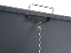 Copri-pattumiera 240 L PERISSA Metallo Grigio scuro