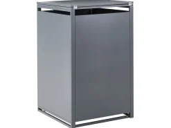 Copri-pattumiera 240 L PERISSA Metallo Grigio scuro