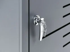Copri-pattumiera 240 L PERISSA Metallo Grigio scuro