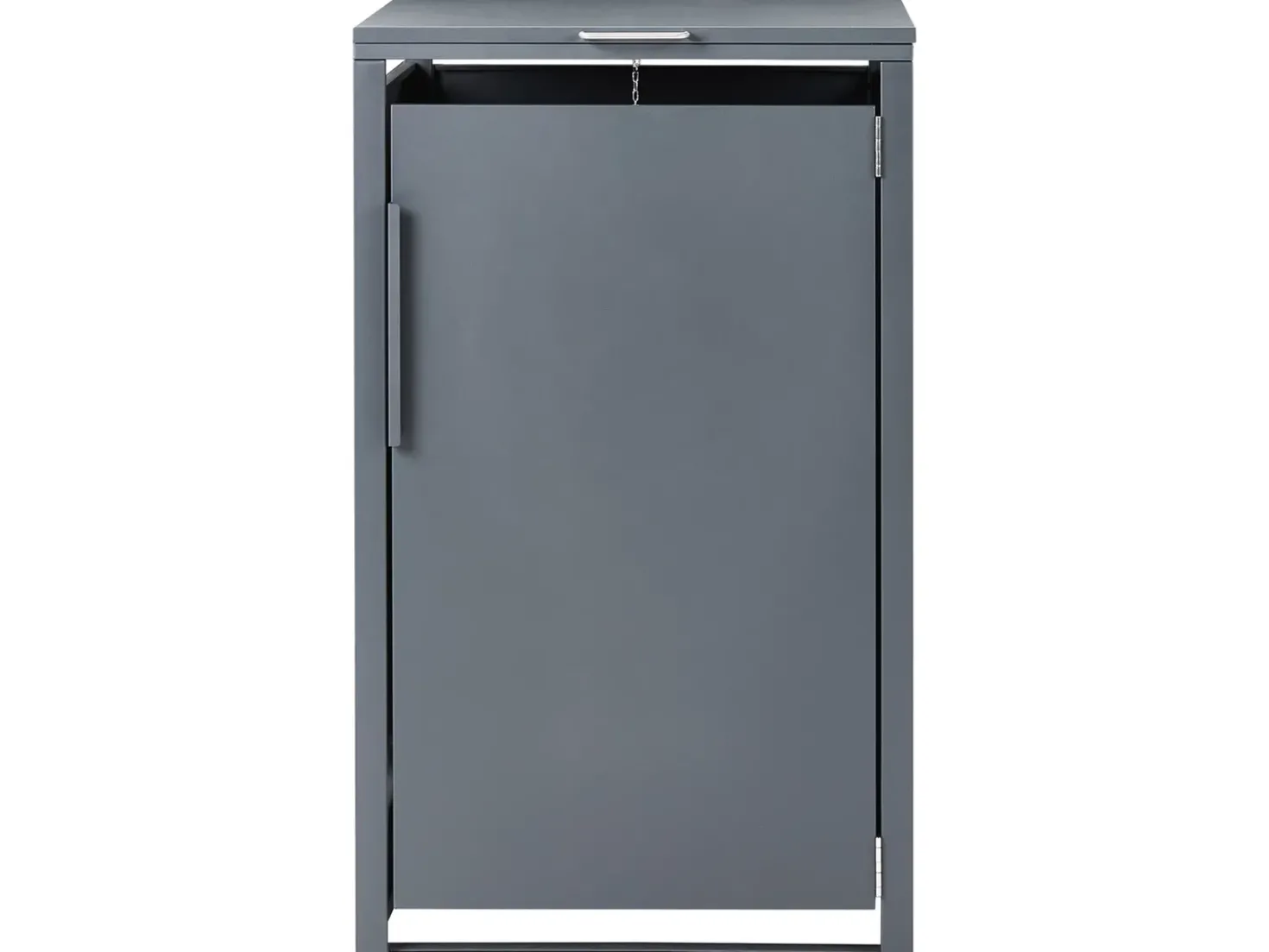 Copri-pattumiera 240 L PIACENZA Metallo Grigio scuro