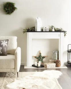 Cornice Caminetto BAUDIN Bianco