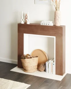 Cornice Caminetto BOYANUP Marrone chiaro