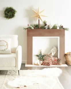 Cornice Caminetto BOYANUP Marrone chiaro