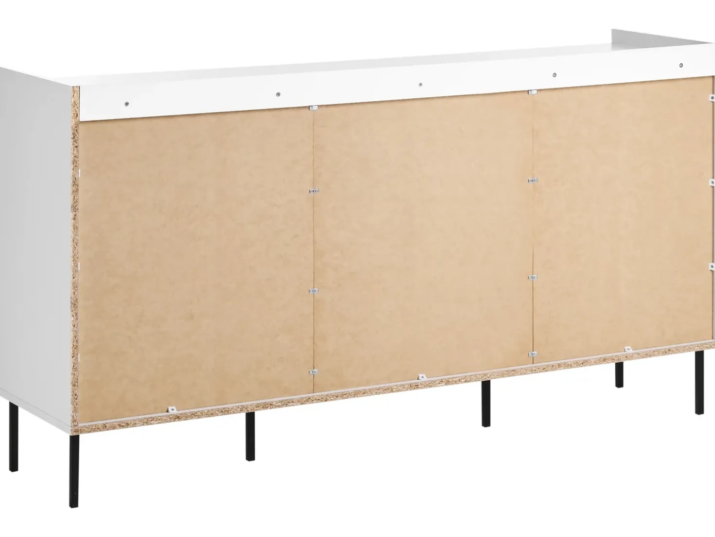 Credenza a 2 ante ALCOVE Bianco