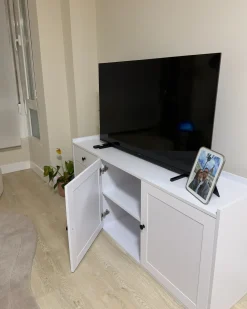 Credenza a 2 ante ALCOVE Bianco