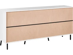 Credenza a 2 ante BLACKPOOL Bianco