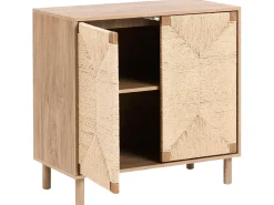 Credenza a 2 ante BONDI Marrone chiaro