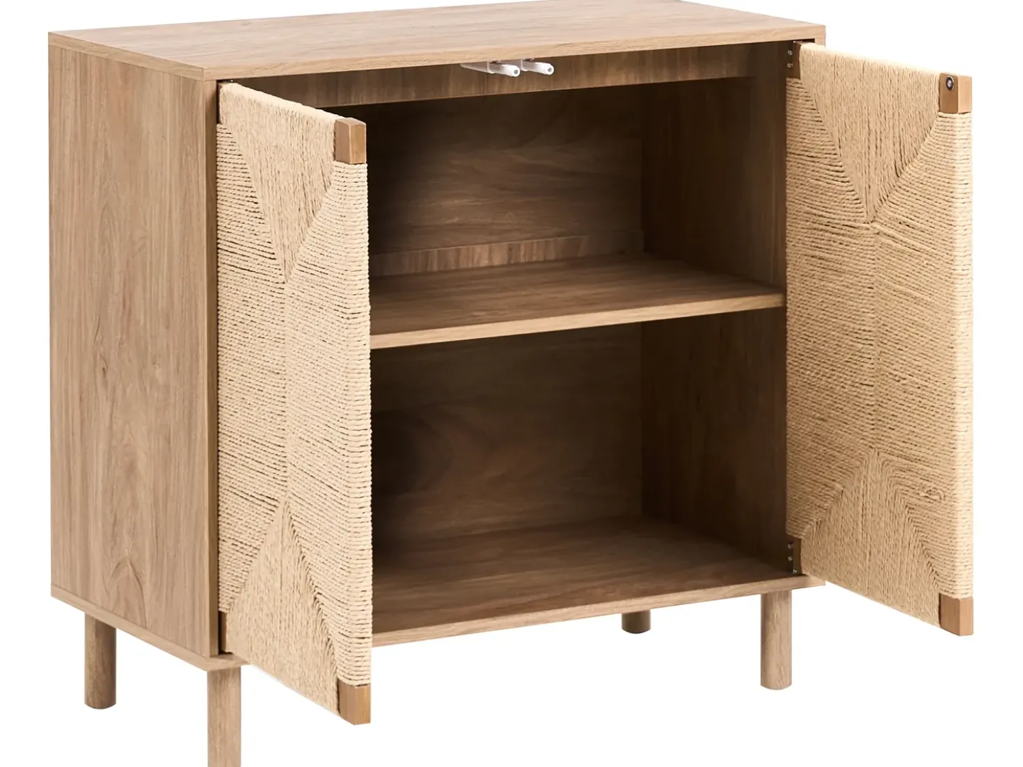 Credenza a 2 ante BONDI Marrone chiaro
