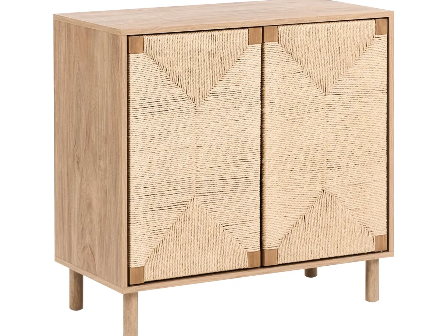 Credenza a 2 ante BONDI Marrone chiaro