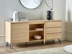 Credenza a 2 ante CARDIGAN Marrone chiaro