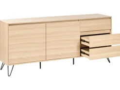Credenza a 2 ante CARDIGAN Marrone chiaro