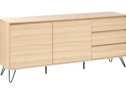 Credenza a 2 ante CARDIGAN Marrone chiaro