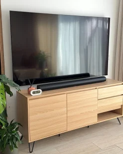 Credenza a 2 ante CARDIGAN Marrone chiaro