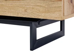 Credenza a 2 ante FIORA Marrone/Nero