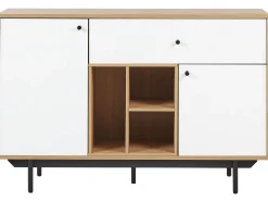 Credenza a 2 ante ITACA Marrone/Bianco