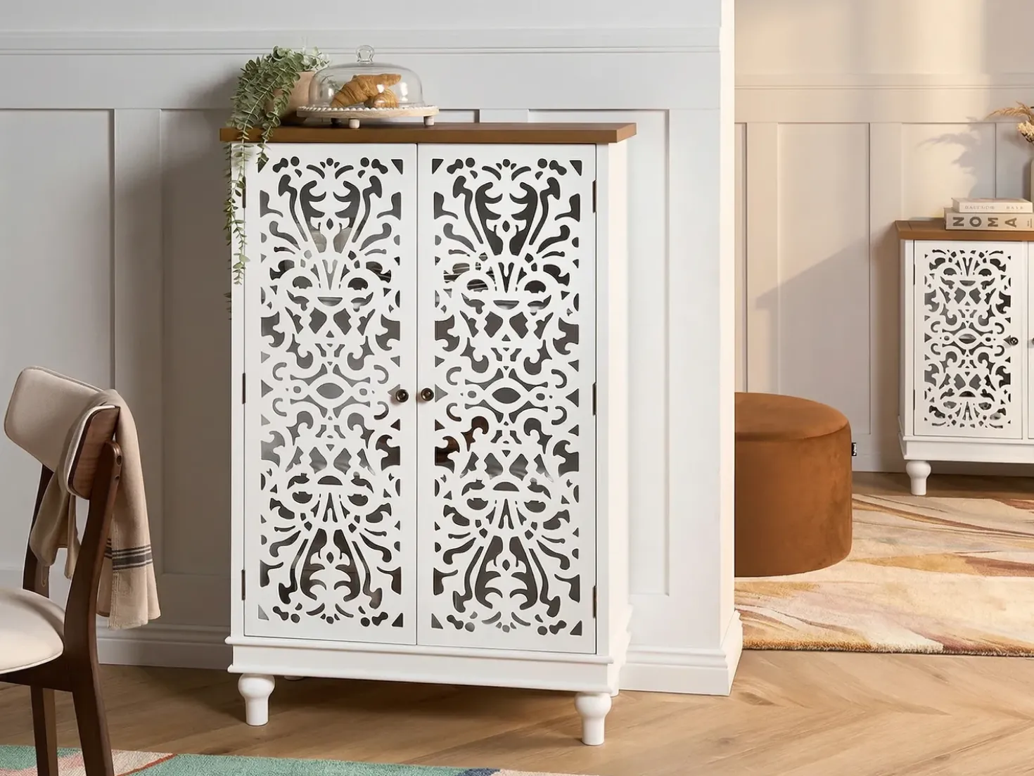 Credenza a 2 ante KATHERINE Bianco
