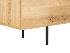 Credenza a 2 ante KENORA Marrone chiaro