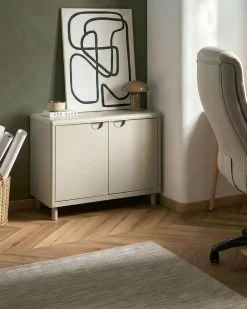 Credenza a 2 ante KORVO Beige chiaro