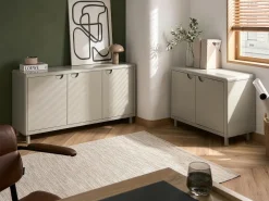 Credenza a 2 ante KORVO Beige chiaro