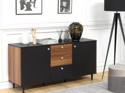 Credenza a 2 ante KURO Nero