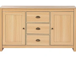 Credenza a 2 ante LANSIN Marrone chiaro