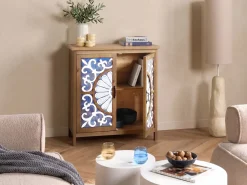 Credenza a 2 ante MATARANKA Marrone