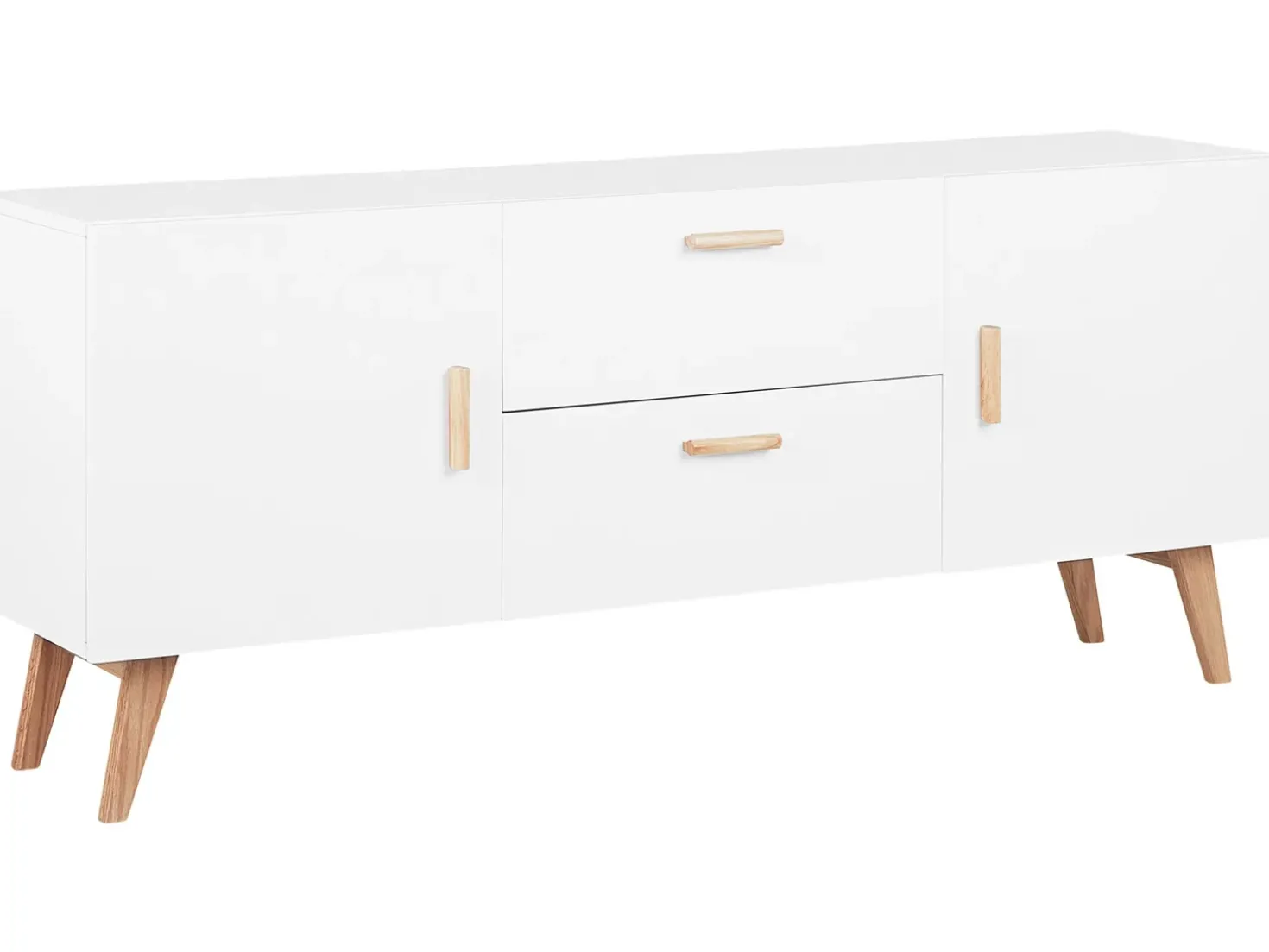 Credenza a 2 ante MEET Bianco