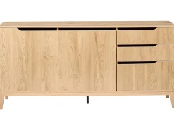 Credenza a 2 ante MONCTON Marrone chiaro