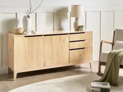 Credenza a 2 ante MONCTON Marrone chiaro
