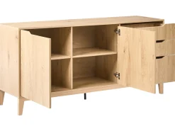 Credenza a 2 ante MONCTON Marrone chiaro