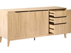 Credenza a 2 ante MONCTON Marrone chiaro