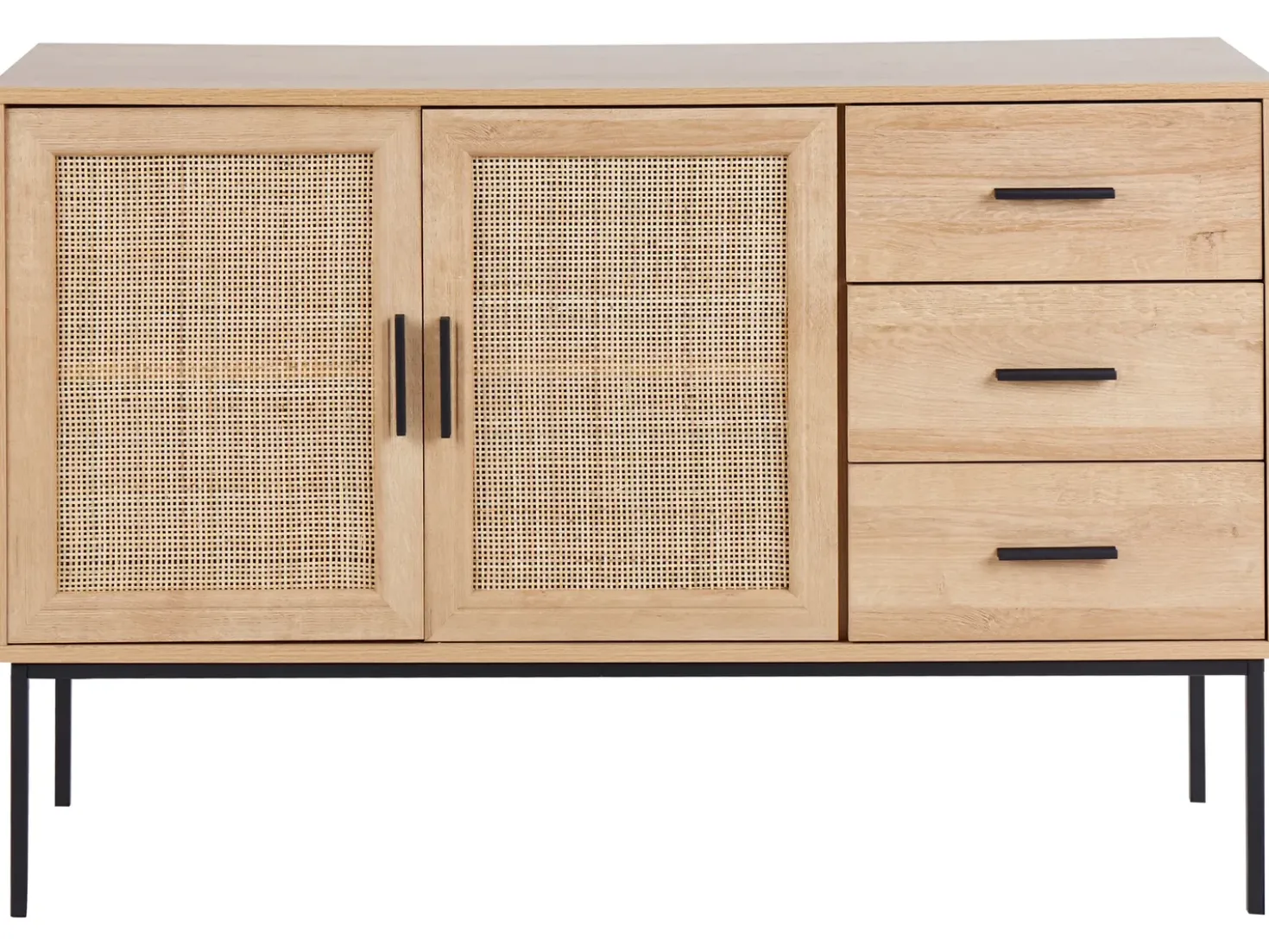 Credenza a 2 ante PASCO Marrone chiaro