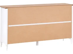 Credenza a 2 ante SHILLINGTON Legno di pino Bianco