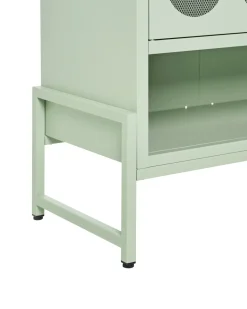 Credenza a 2 ante SOLETTA Metallo Verde menta
