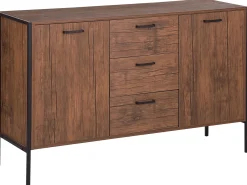 Credenza a 2 ante TIFTON Marrone scuro