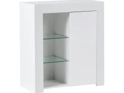 Credenza con LED KAMLOOPS Bianco
