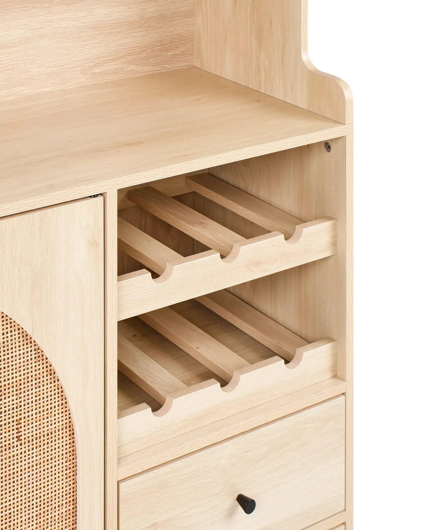 Credenza da cucina CAMPBELLTON 120 cm Marrone chiaro
